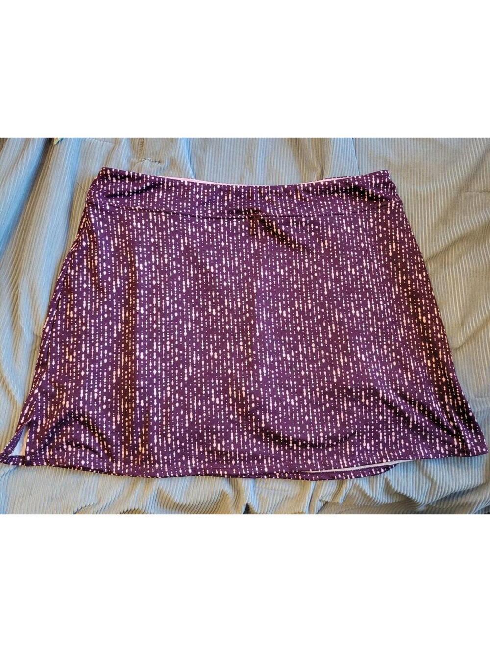Tranquility Skorts Purple and Lavender Patterned Athletic
